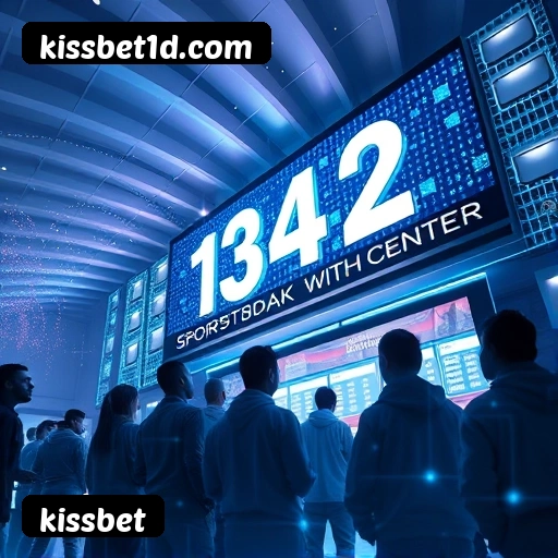 Apostas esportivas na kissbet — ilustração editorial